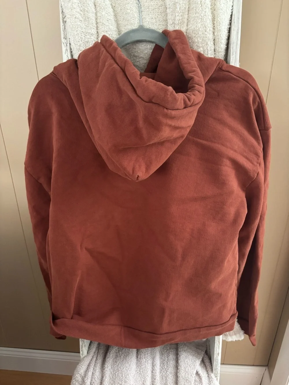 Morgan Stewart Sport Rust Hoodie - Picture 2 of 5